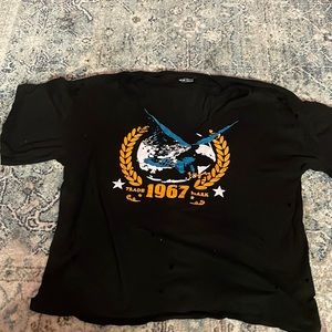 size small short sleeve baggy tee